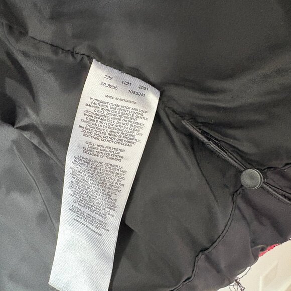 Columbia Leadbetter Point Sherpa Hybrid Cropped Puffer Jacket Coat Medium - Picture 9 of 9